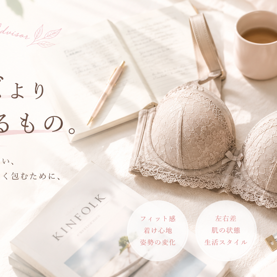 私がサイズより先に見るもの。