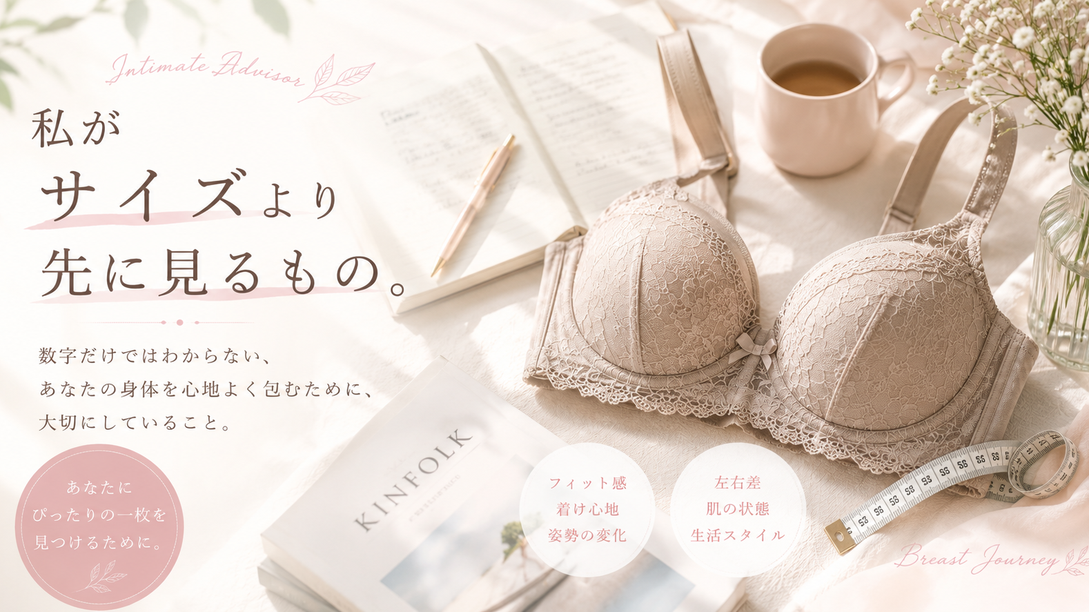 私がサイズより先に見るもの。